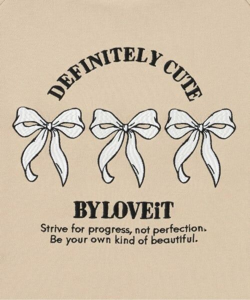 by LOVEiT / バイ ラビット スウェット | リボントレーナー | 詳細3