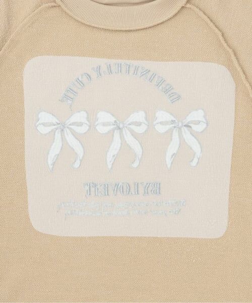 by LOVEiT / バイ ラビット スウェット | リボントレーナー | 詳細4