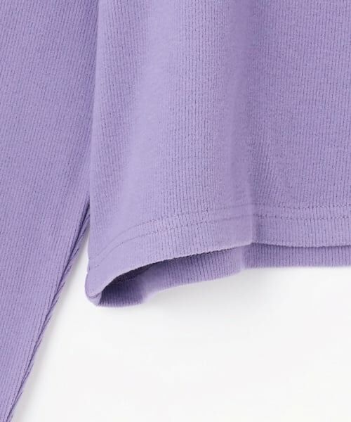 by LOVEiT / バイ ラビット Tシャツ | リボンパッチ長袖Tシャツ | 詳細10