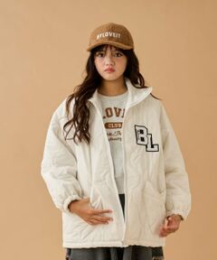 by LOVEiT / バイ ラビット ブルゾン | モンスターキルティングコート