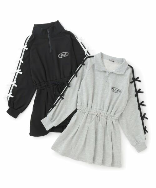 by LOVEiT / バイ ラビット ミニ丈・ひざ丈ワンピース | 袖リボンワンピース | 詳細2