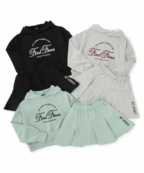 by LOVEiT / バイ ラビット パーカー | フーディ&スカートセット | 詳細2