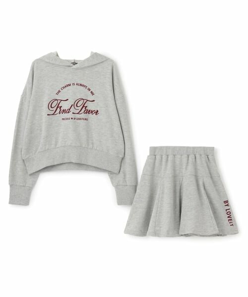 by LOVEiT / バイ ラビット パーカー | フーディ&スカートセット | 詳細5