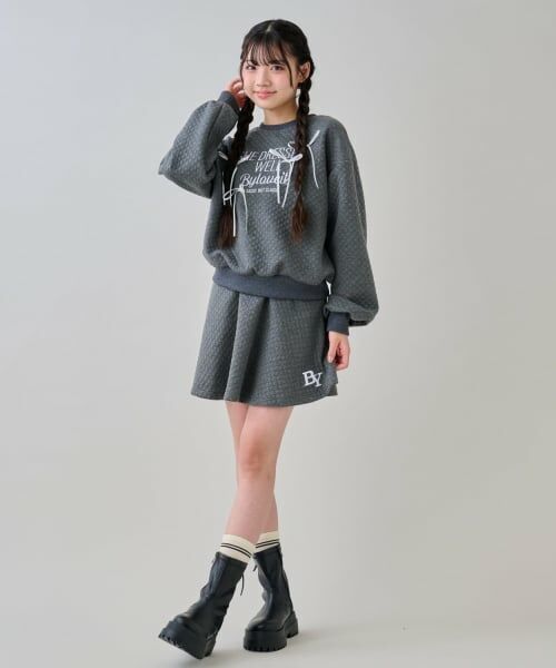 by LOVEiT / バイ ラビット ニット・セーター | 接結ジャカードセットアップ | 詳細1