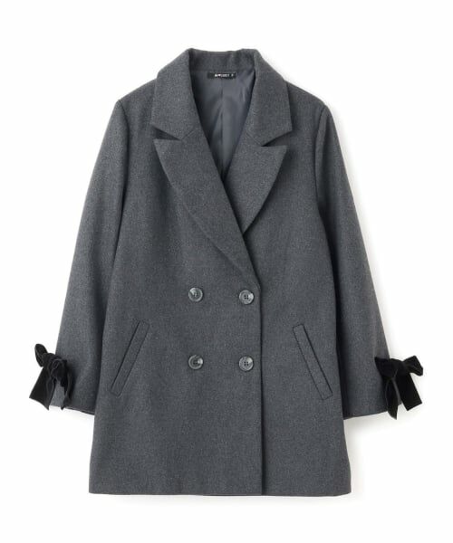 by LOVEiT / バイ ラビット その他アウター | チェスターコート（チャコール）