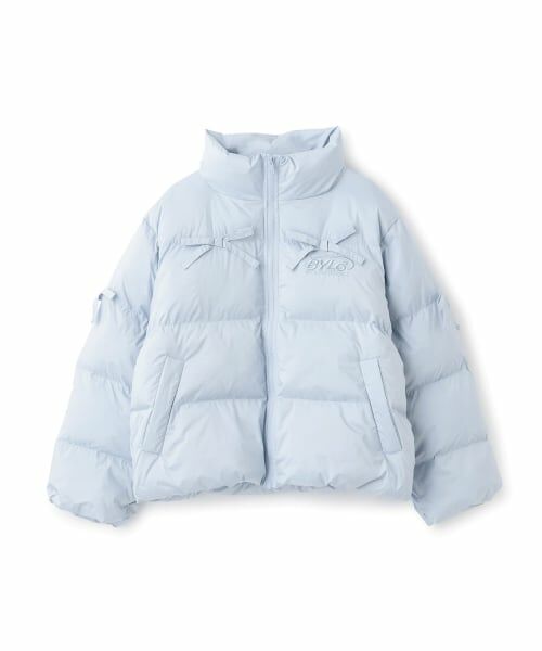 by LOVEiT / バイ ラビット ブルゾン | リボンタフタフェイクダウンJK | 詳細4