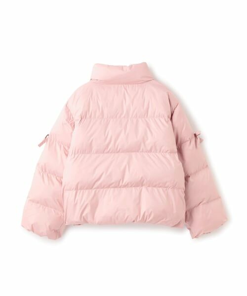 by LOVEiT / バイ ラビット ブルゾン | リボンタフタフェイクダウンJK | 詳細6