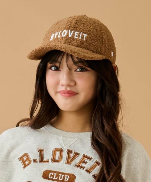 by LOVEiT / バイ ラビット キャップ | ボアキャップ（茶）