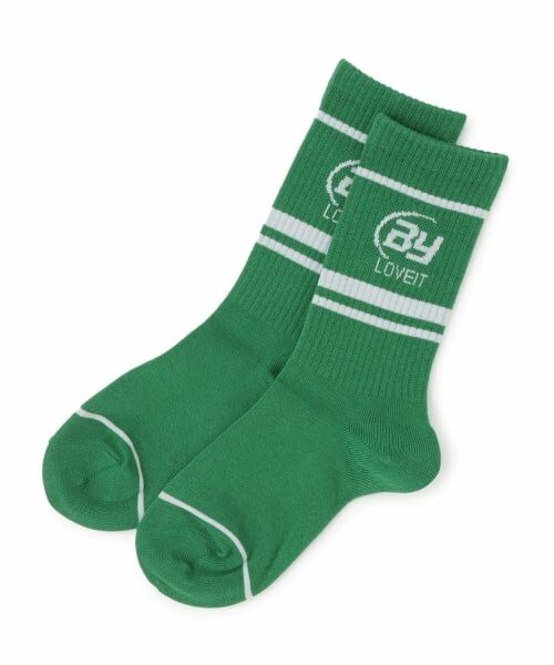 by LOVEiT / バイ ラビット ソックス | ロゴクルーソックス | 詳細4
