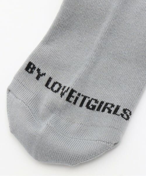 by LOVEiT / バイ ラビット ソックス | メロウリボンハイソックス | 詳細2