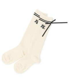 by LOVEiT / バイ ラビット ソックス | リボンハイソックス
