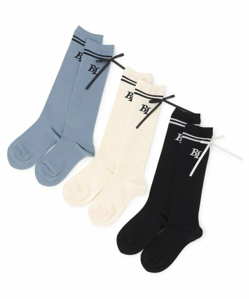 by LOVEiT / バイ ラビット ソックス | リボンハイソックス | 詳細4