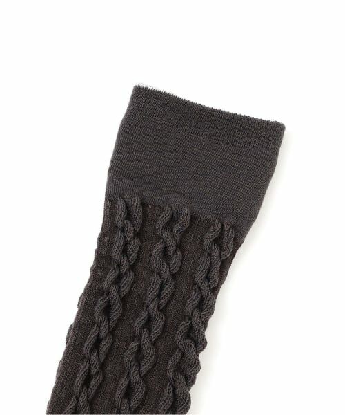 by LOVEiT / バイ ラビット ソックス | 折り返しハイソックス | 詳細2