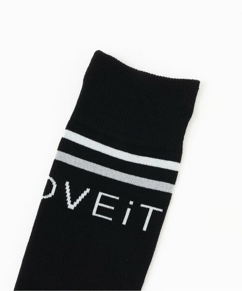 by LOVEiT / バイ ラビット ソックス | ロゴニーハイソックス | 詳細1