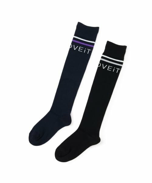 by LOVEiT / バイ ラビット ソックス | ロゴニーハイソックス | 詳細4