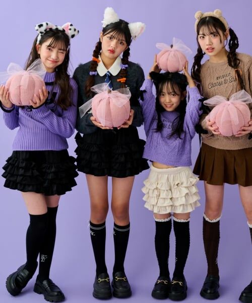 by LOVEiT / バイ ラビット ソックス | フリルニーハイソックス | 詳細1