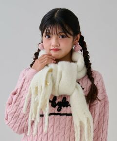 by LOVEiT / バイ ラビット マフラー・ショール・スヌード・ストール | リサイクル糸大判マフラー