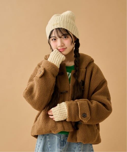 by LOVEiT / バイ ラビット ニットキャップ | ワッフル編みニット帽 | 詳細2