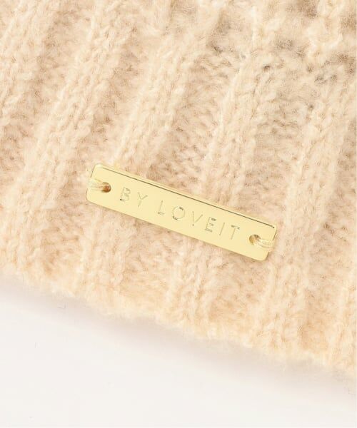 by LOVEiT / バイ ラビット ニットキャップ | ワッフル編みニット帽 | 詳細7