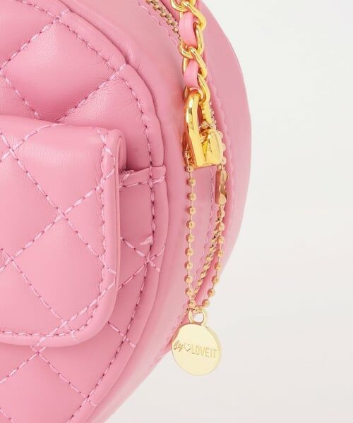 by LOVEiT / バイ ラビット ショルダーバッグ | ハート型ショルダーバッグ | 詳細8