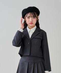 by LOVEiT / バイ ラビット テーラードジャケット | クロップドジャケット