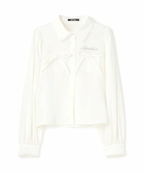 by LOVEiT / バイ ラビット シャツ・ブラウス | 【卒服】リボン取り外しシャツ | 詳細3