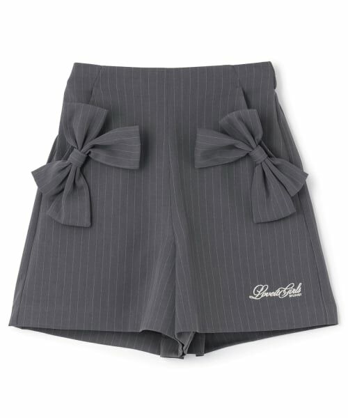 by LOVEiT / バイ ラビット スラックス・ドレスパンツ | 【卒服】ハイウエストリボンショートパンツ | 詳細6