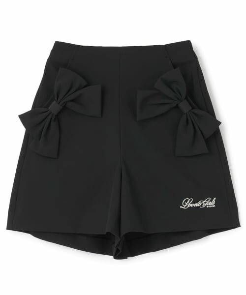 by LOVEiT / バイ ラビット スラックス・ドレスパンツ | 【卒服】ハイウエストリボンショートパンツ | 詳細7