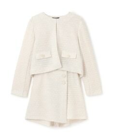 by LOVEiT / バイ ラビット セットアップ | 【卒服】ラメツイードセットアップ