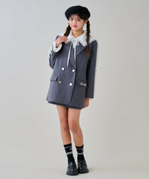 by LOVEiT / バイ ラビット シャツ・ブラウス | 【卒服】Ｗセーラーカラーブラウス | 詳細3