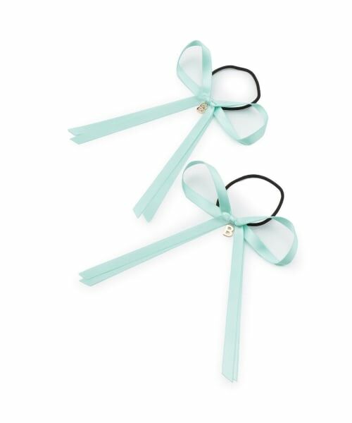 by LOVEiT / バイ ラビット ヘアゴム・シュシュ | 【卒服】リボンポニー（ミント）