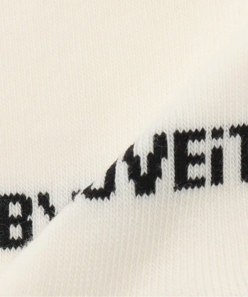 by LOVEiT / バイ ラビット ソックス | 【卒服】ロゴクルーソックス | 詳細4