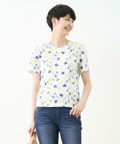 バード柄Ｔシャツ