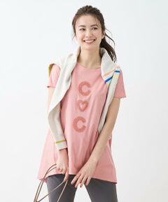 刺しゅうコードTシャツ