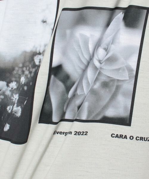 CARA O CRUZ / キャラ・オ・クルス カットソー | モノクロビッグTシャツ | 詳細4
