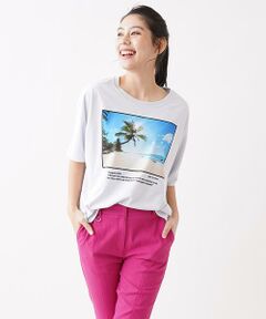 ヤシの木ビッグTシャツ