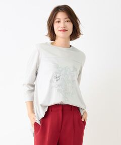 スパンコールロゴTシャツ