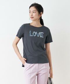 洗える ひんやりLOVE Tシャツ