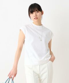 洗える フレンチスリーブTシャツ