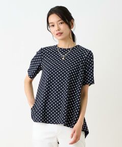 洗える ドットTシャツ