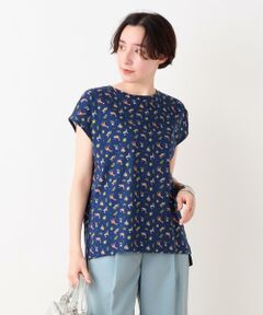 洗える サファリ総柄Tシャツ