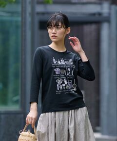 洗える キッチンモチーフTシャツ