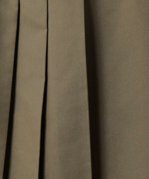 CARA O CRUZ / キャラ・オ・クルス ミニ・ひざ丈スカート | 洗える ベルト付 後ろウエストゴム サイドプリーツスカート | 詳細4