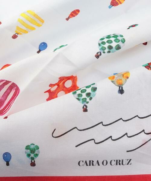 CARA O CRUZ / キャラ・オ・クルス マフラー・ショール・スヌード・ストール | 気球柄 ハンカチスカーフ | 詳細1
