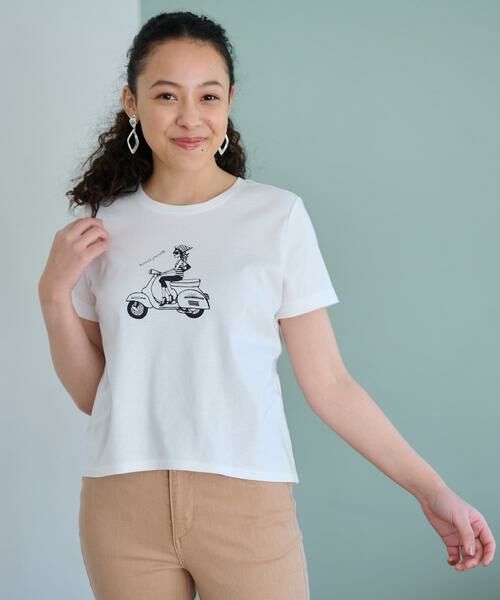 CARA O CRUZ / キャラ・オ・クルス カットソー | 洗える ガールTシャツ | 詳細18