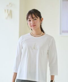 洗える エッフェル塔Tシャツ