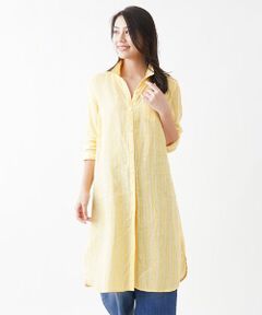 CARA O CRUZ / キャラ・オ・クルス シャツ・ブラウス | ストライプロングシャツ【PAGANINI】