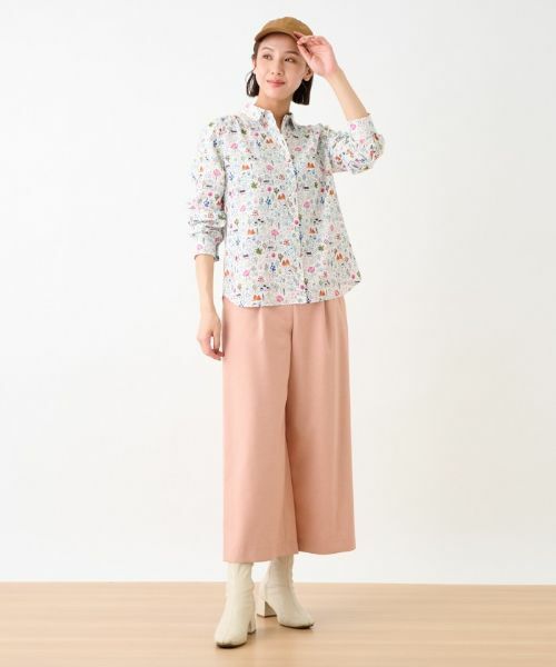 CARA O CRUZ / キャラ・オ・クルス その他パンツ | クロップドワイドパンツ | 詳細1