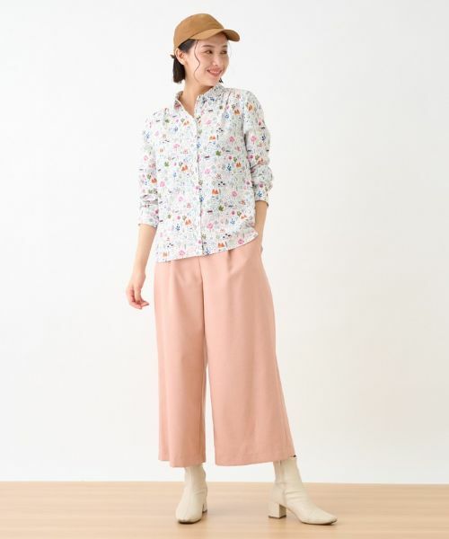 CARA O CRUZ / キャラ・オ・クルス その他パンツ | クロップドワイドパンツ | 詳細2