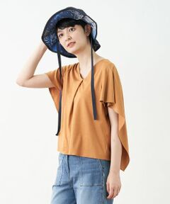 CARA O CRUZ / キャラ・オ・クルス カットソー | フリルスリーブカットソー